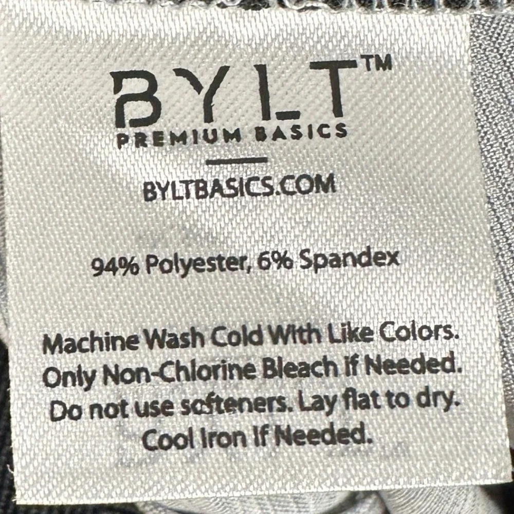 BYLT Kinetic Shorts Mens Large Grey Heather Chino Performance Athletic Stretch